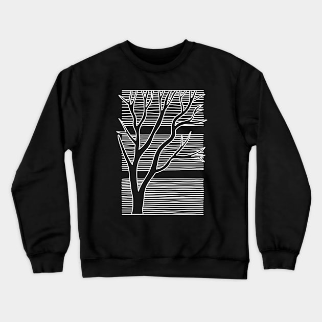 Tree Line Crewneck Sweatshirt by AVEandLIA